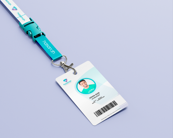 ID card design Hasanah