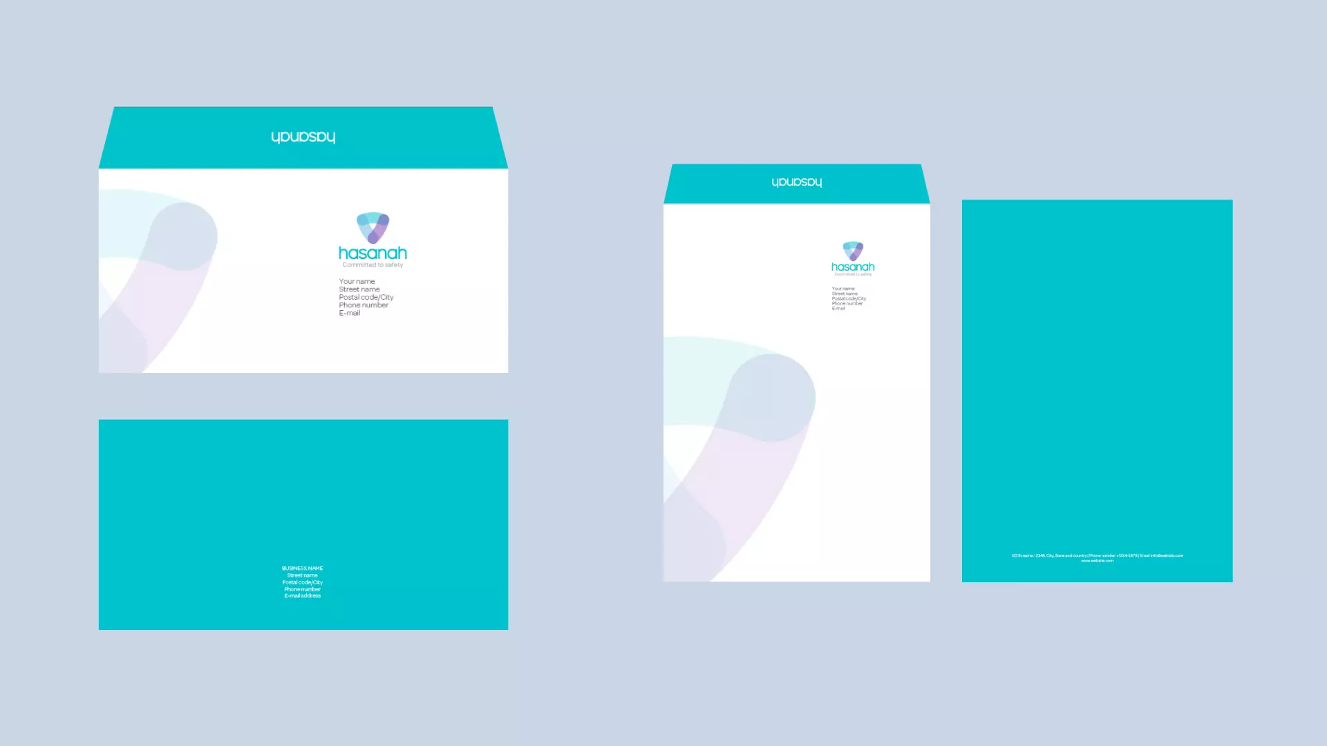 Hasanah envelopes design